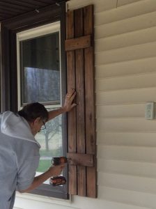 how to make cedar shutters