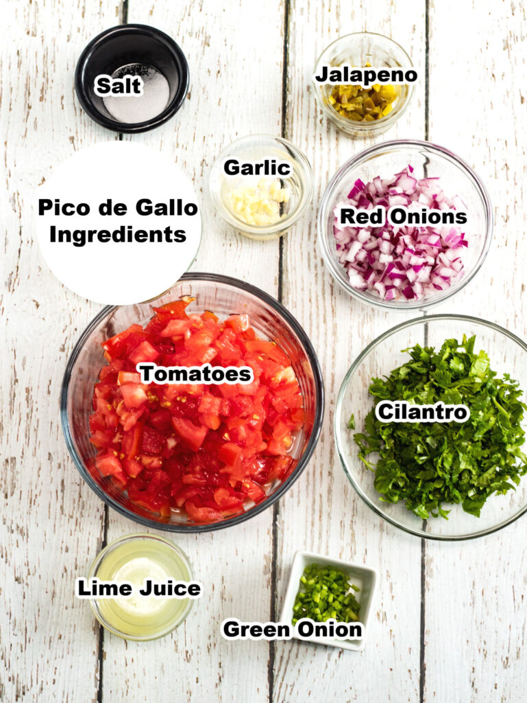 pico de gallo ingredients