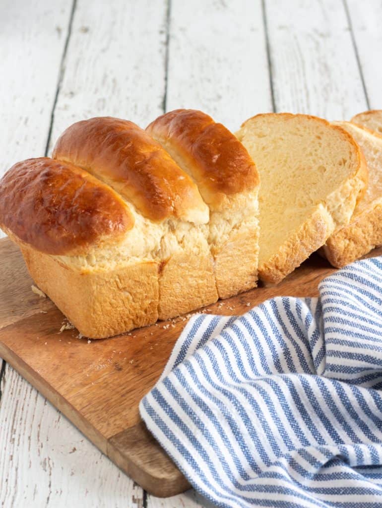 sliced loaf milk bread