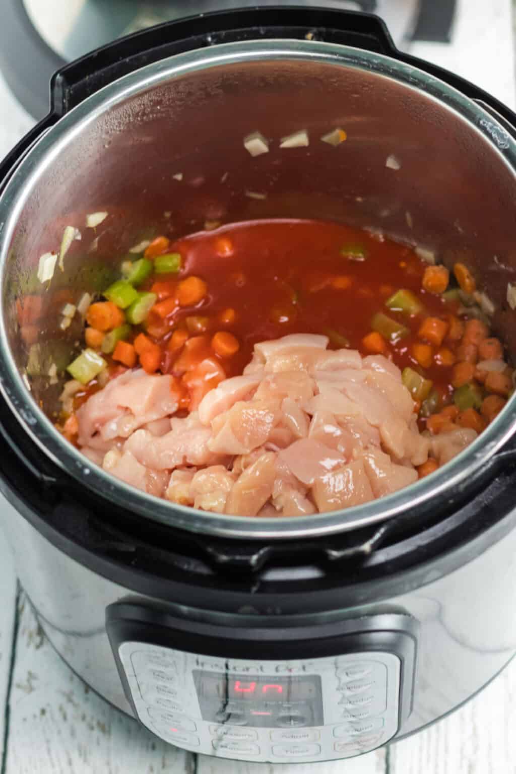 Instant Pot Buffalo Chicken Soup Quick And Easy