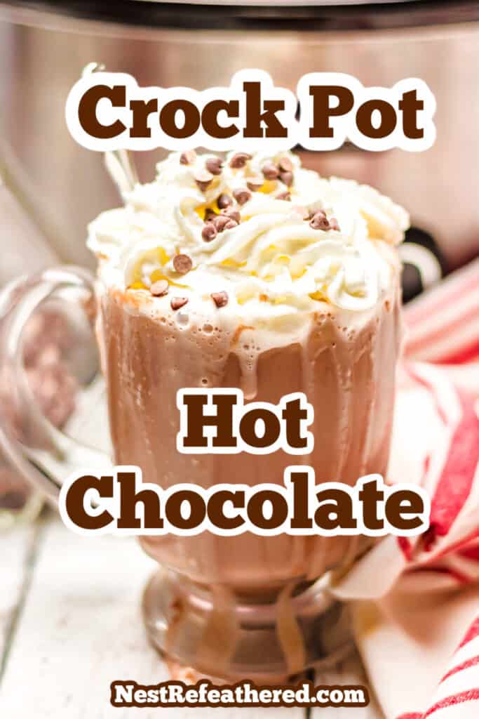 hot chocolate in slow cooker