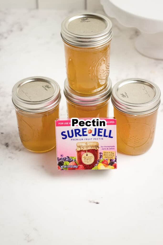pectin to thicken dandelion jelly